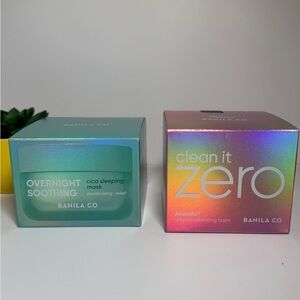 Banila Co Overnight Soothing Mask and Clean It Zero Set